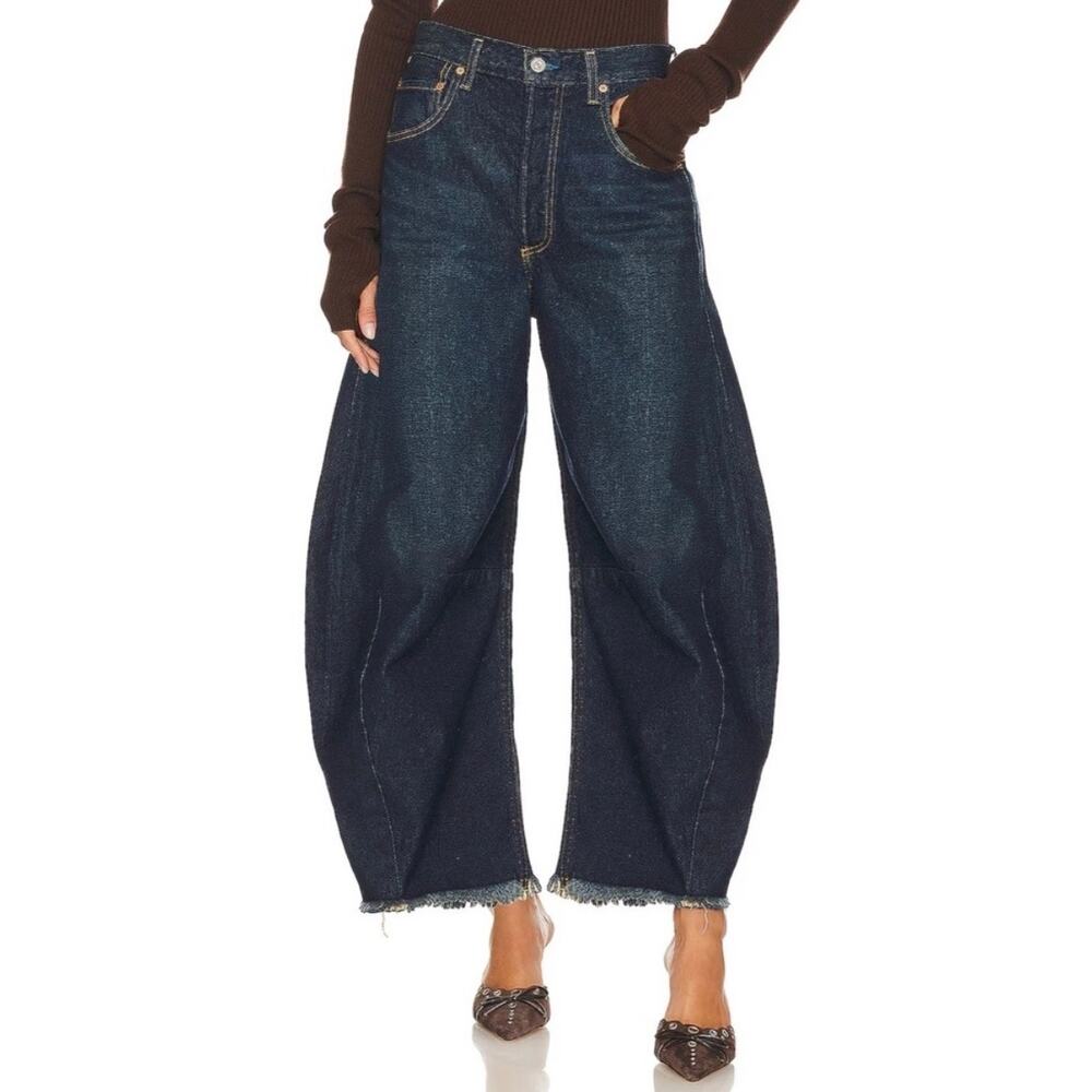 Citizens of Humanity Horseshoe Jeans in Bravo Dark Wash Size 32 Style 1972D-769 - Picture 15 of 15